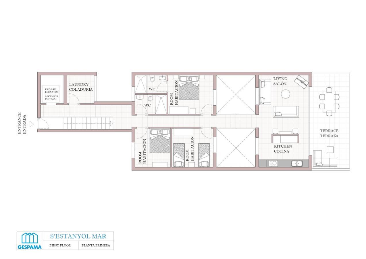 Apartamento S' Estanyol Mar S'Estanyol de Migjorn Bagian luar foto